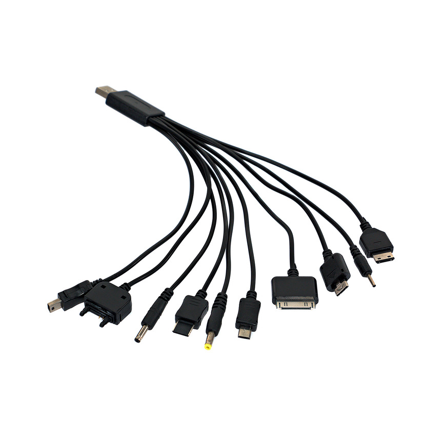 USB to Multi Plug Cable Adapter