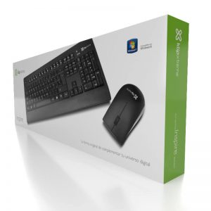 Combo Teclado y Mouse Inalambrico Klip Xtreme KCK-265S