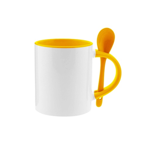 [TA20] TAZA CON CUCHARA PERSONALIZADA