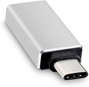 Adaptador de USB 3.0 Hembra a Tipo C Macho