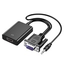 Adaptador de Audio Vga a Hdmi