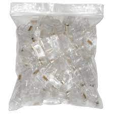 Conector RJ45 (50 unidades)