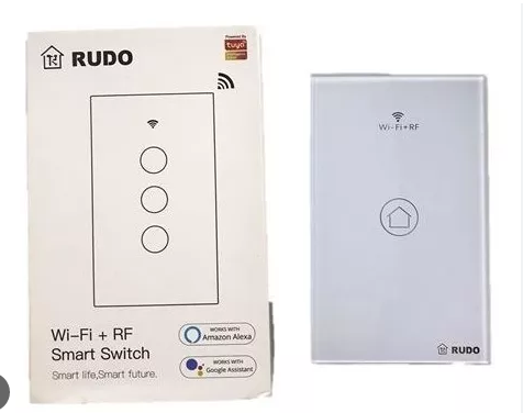 Interruptor inteligente wifi Rudo Wifi + RF Smart Switch