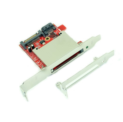 Electric adapter ADA-COMPACTFLASH-FAST-SATA-SLOT-RD