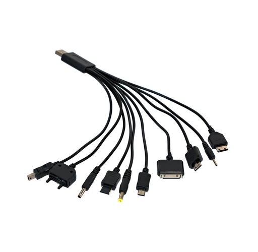 USB to Multi Plug Cable Adapter